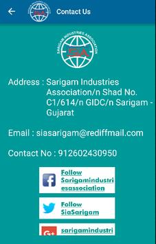 Sarigam Industries Association screenshot 6