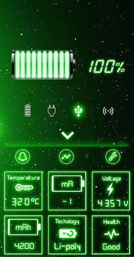 Battery Neon Widget screenshot 2