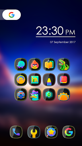 Glos - Icon Pack 1 تصوير الشاشة