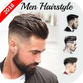 Men Hairstyle set my face 2018 on 9Apps