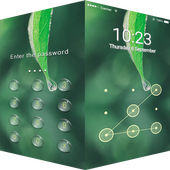 Applock Theme Wather Drop icon