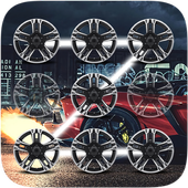 Supercars Pattern Lock Screen icon