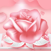 Pink Rose Love Theme icon
