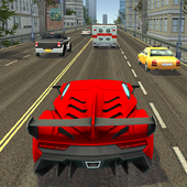 Traffic City Racing Car icon