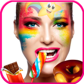 Candy Camera Photo Stickers icon