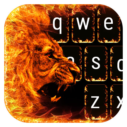 Flame Lion Wallpaper HD Theme icon