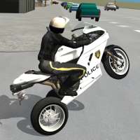 Police Motorbike Driving Simulator