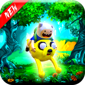 run adventure time jungle icon