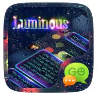 (FREE) GO SMS LUMINOUS THEME on 9Apps