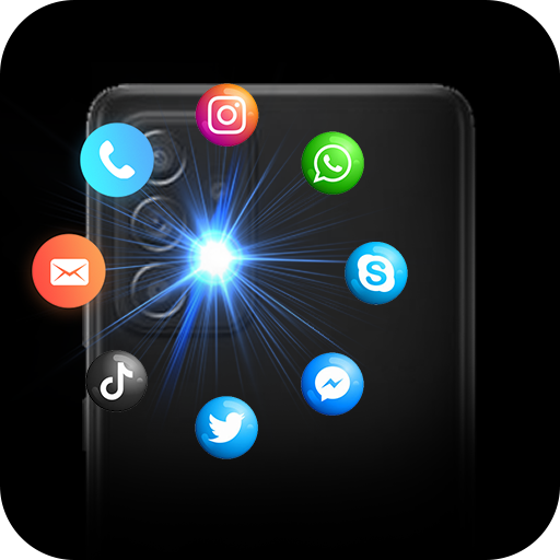 flashlight - call flash alert icon