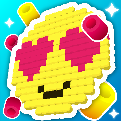 Bead Hama and Loom Pattern! Color and iron it icon