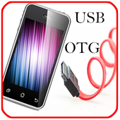 USB OTG file storage icon