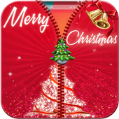 Christmas Zip Lock Screen icon
