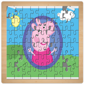 Peppa &amp; Pig PUZZLE icon