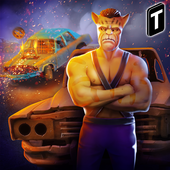 Car Fallout - Super Hero Flat Out Clash icon