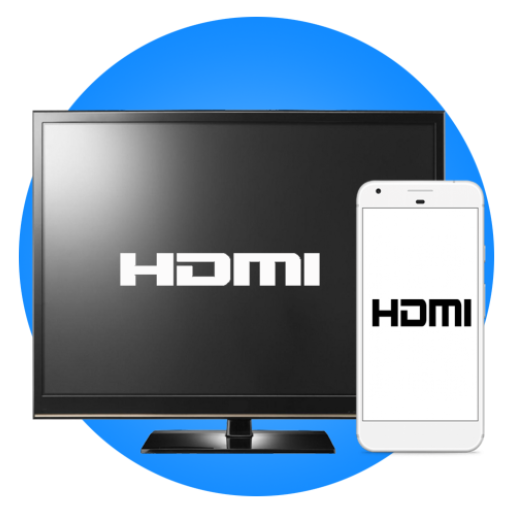 HDMI Connector Phone with TV أيقونة