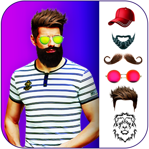 Man Photo Editor : Men makeover app, hair style icon