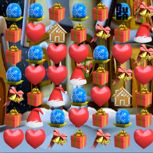 Christmas Match Crush Three game icon
