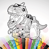 Super Hero Rangers Coloring Kid icon