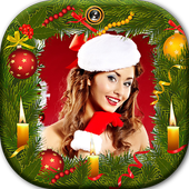 Merry Christmas Photo Frame icon