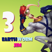 earth worm jimrun adventure jim icon