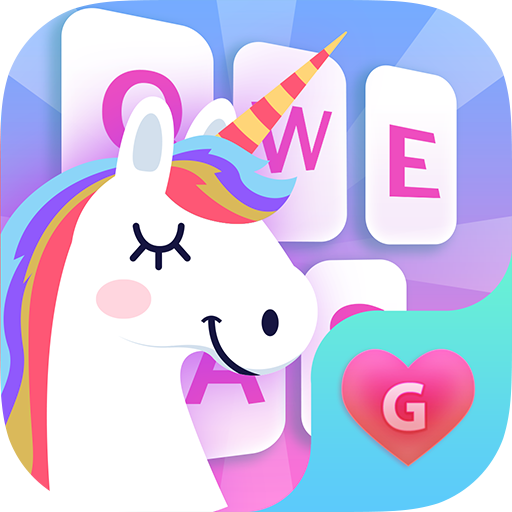 Cuteness Unicorn Keyboard Themes for Girls icon