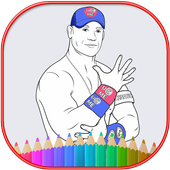 How To Color WWE Championship icon