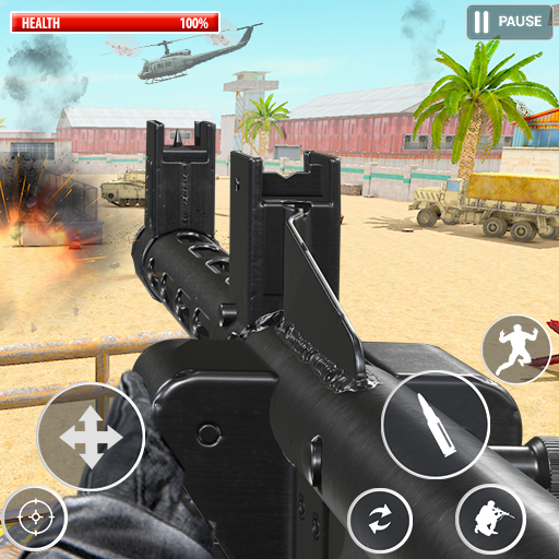Army Gunner Strike: 3D Critical Action Team Battle icon