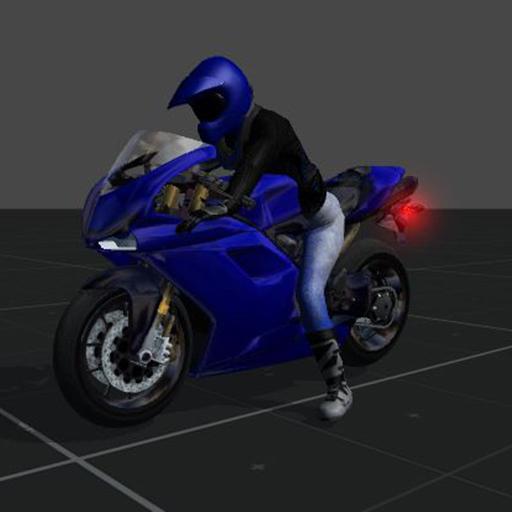 Motorcycle 3D Simulation icon