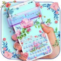 Keyboard Spring Flowers on 9Apps