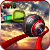 Galaxy Rolling Ball Balance 3D Champion icon