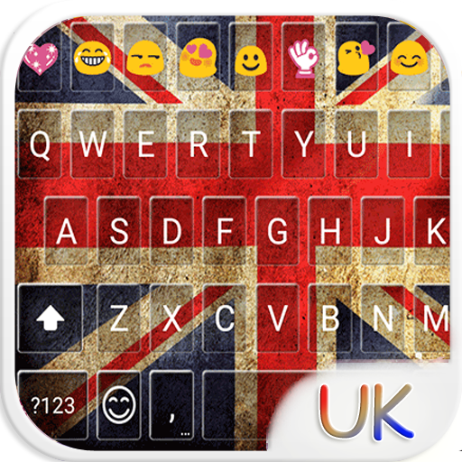 UK Keyboard Emoji Skin icon