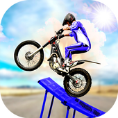Crazy Bike Rider Stunt Race 3D icon