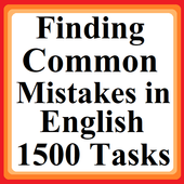 Common mistakes in English - 1500 Tasks icon