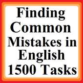 Common mistakes in English - 1500 Tasks on 9Apps