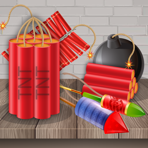 Bombs and Explosions Firecrackers crackers game icon