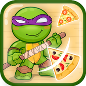 Teen fight ninja turtles icon