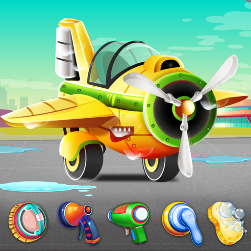 Airplane wash Games for kids icon