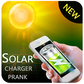 Solar Fast Battery Charger Prank icon