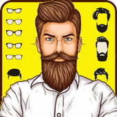 Man Hair Style Mustache Photo Editor icon