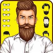 Man Hair Style Mustache Photo Editor