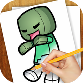 Learn To Draw Mineckraft Chibi icon