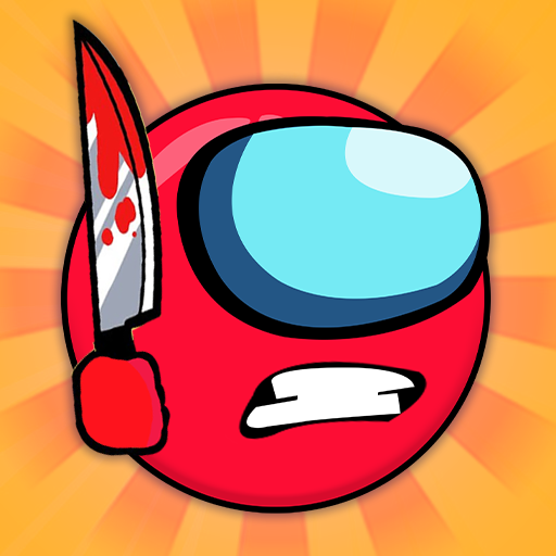 Red Imposter Hero 4 : Ball Bounce Adventure أيقونة
