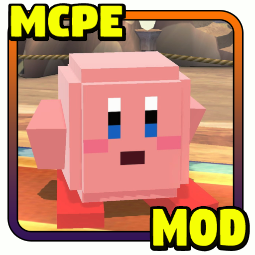 Kirby 4D skin and Mod MCPE - Minecraft Mod icon