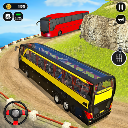 Mountain &amp; Village Bus Driving icon