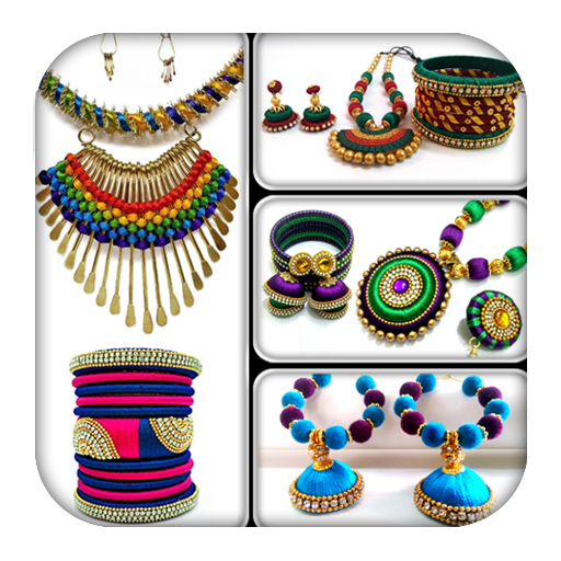 Silk Thread Jewellery Designs icon