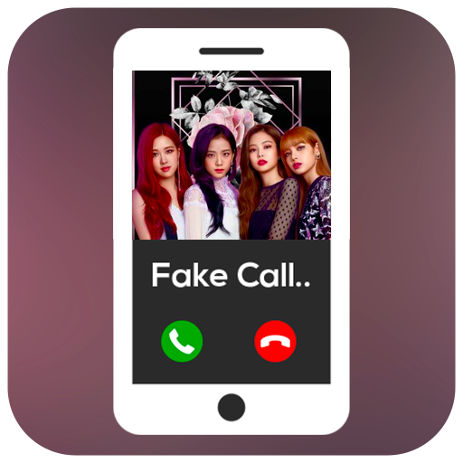 Rose (Blackpink) Fake Call App icon