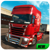 Euro Truck: Driving Simulator Cargo Delivery Game icon