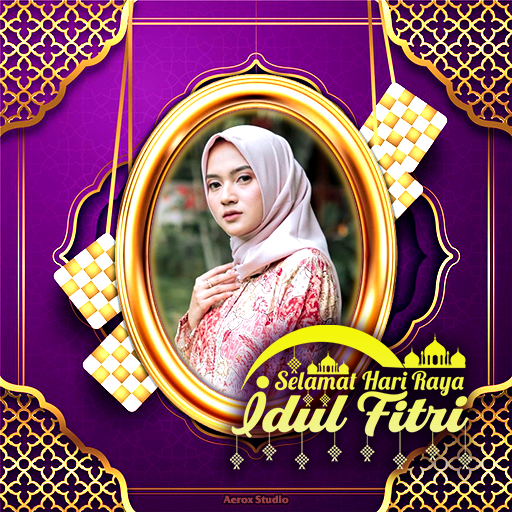 Bingkai Foto Idul Fitri 2021 icon