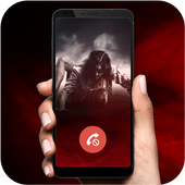 Scary girl call simulation game icon